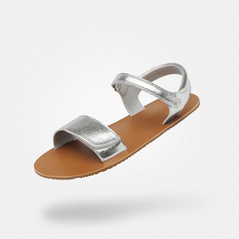 Saguaro - Sandalias Glow I Barefoot - Plateado