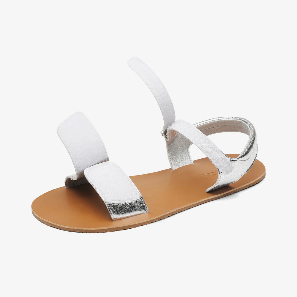 Saguaro - Sandalias Glow I Barefoot - Plateado