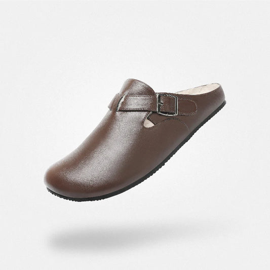 Saguaro - Pantufla de Invierno Barefoot Serene Ⅰ c/forro polar - Marrón